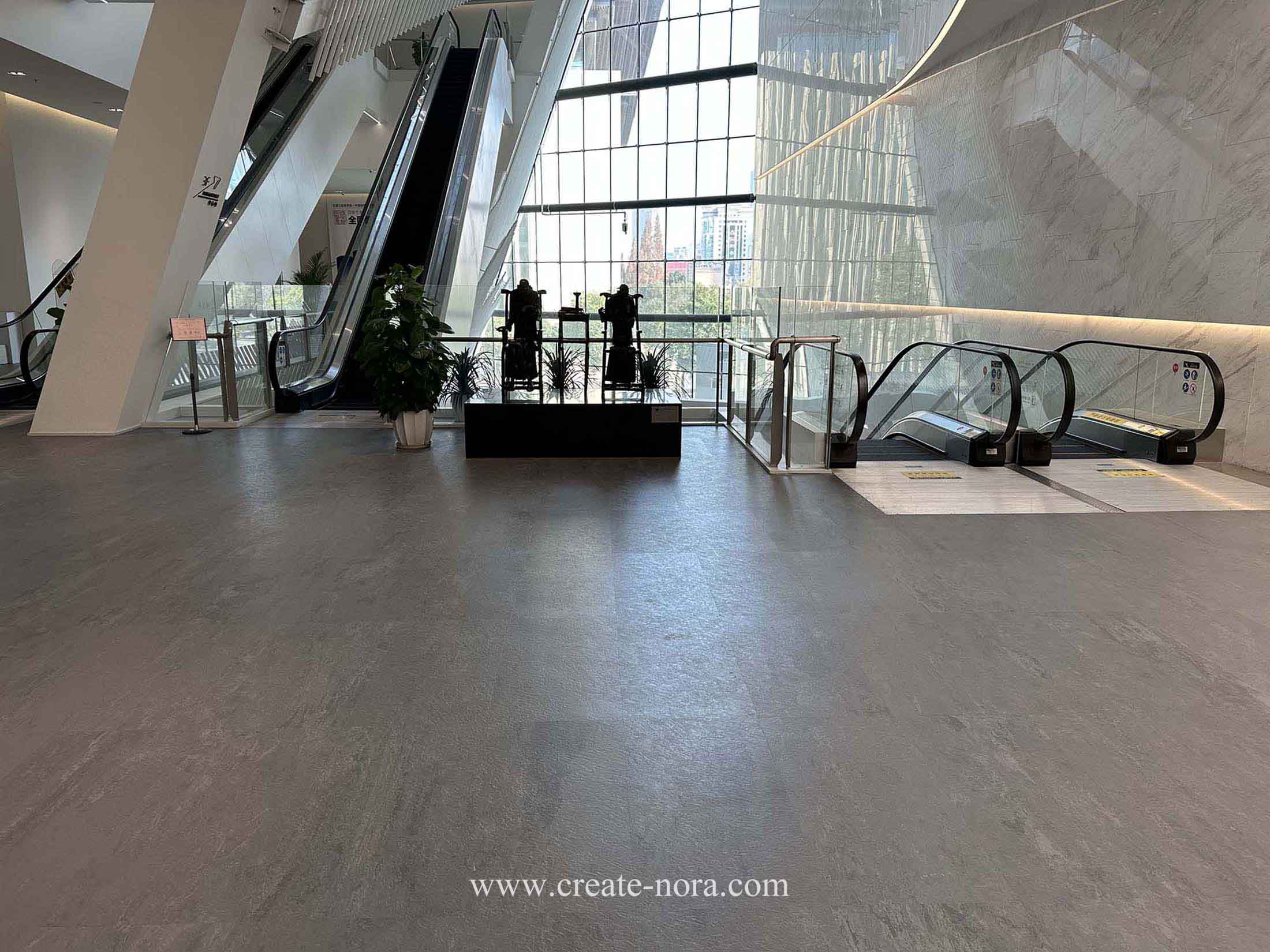 the photo of nora rubber flooring in Sichuan Art Museum 7